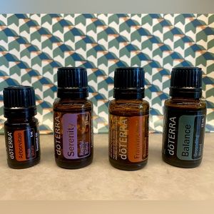 DōTerra Oils (unopened) 15ml: Frankinsence, Balance, Serenity; 5ml Arborvitae